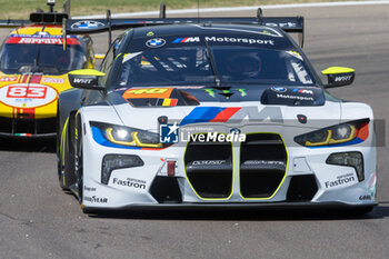 2024-04-19 - TEAM WT (BEL), BMW M4 - Ahmad Al Harthy (OMN), Valentino Rossi (ITA), Maxime Martin (BEL) P\ during the 6 Hours of Imola, 2nd round of the 2024 FIA World Endurance Championship, at International Circuit Enzo and Dino Ferrari, Imola, Italy on April 19, 2024
 - WEC - 6 HOURS OF IMOLA FREE PRACTICE - ENDURANCE - MOTORS