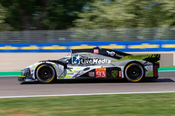 2024-04-19 - PEUGEOT TOTALENERGIES (FRA), Peugeot 9X8 - Mikkel Jensen (DNK), Nico Muller (CHE), Jean-Eric Vergne (FRA) during the 6 Hours of Imola, 2nd round of the 2024 FIA World Endurance Championship, at International Circuit Enzo and Dino Ferrari, Imola, Italy on April 19, 2024
 - WEC - 6 HOURS OF IMOLA FREE PRACTICE - ENDURANCE - MOTORS