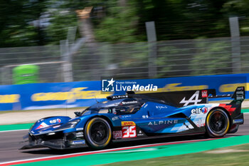 2024-04-19 - ALPINE ENDURANCE TEAM (FRA), Alpine A424 - Paul-Loup Chatin (FRA), Ferdinand Habsburg-Lothringen (AUT), Charles Milesi (FRA) during the 6 Hours of Imola, 2nd round of the 2024 FIA World Endurance Championship, at International Circuit Enzo and Dino Ferrari, Imola, Italy on April 19, 2024
 - WEC - 6 HOURS OF IMOLA FREE PRACTICE - ENDURANCE - MOTORS