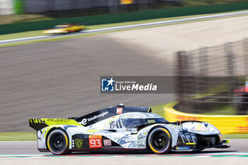 2024-04-20 - PEUGEOT TOTALENERGIES (FRA), Peugeot 9X8 - Mikkel Jensen (DNK), Nico Muller (CHE), Jean-Eric Vergne (FRA) during the 6 Hours of Imola, 2nd round of the 2024 FIA World Endurance Championship, at International Circuit Enzo and Dino Ferrari, Imola, Italy on April 20, 2024
 - WEC - 6 HOURS OF IMOLA QUALIFYING RACE - ENDURANCE - MOTORS
