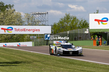 2024-04-20 - PEUGEOT TOTALENERGIES (FRA), Peugeot 9X8 - Mikkel Jensen (DNK), Nico Muller (CHE), Jean-Eric Vergne (FRA) during the 6 Hours of Imola, 2nd round of the 2024 FIA World Endurance Championship, at International Circuit Enzo and Dino Ferrari, Imola, Italy on April 20, 2024
 - WEC - 6 HOURS OF IMOLA QUALIFYING RACE - ENDURANCE - MOTORS
