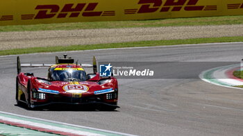 2024-04-19 - N° 50 FERRARI AF CORSE -ITA- Ferrari 499P - HY - WEC - 6 HOURS OF IMOLA - ENDURANCE - MOTORS