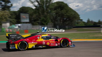 2024-04-19 - N° 51 FERRARI AF CORSE -ITA- Ferrari 499P - HY - WEC - 6 HOURS OF IMOLA - ENDURANCE - MOTORS