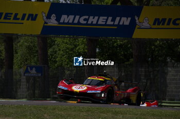 2024-04-19 - N° 50 FERRARI AF CORSE -ITA- Ferrari 499P - HY - WEC - 6 HOURS OF IMOLA - ENDURANCE - MOTORS