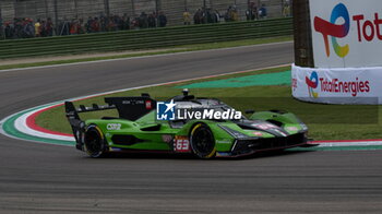 2024-04-19 - N° 63 LAMBORGHINI IRON LYNX -ITA- Lamborghini SC63 - HY - WEC - 6 HOURS OF IMOLA - ENDURANCE - MOTORS