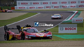 2024-04-19 - N° 51 FERRARI AF CORSE -ITA- Ferrari 499P - HY - WEC - 6 HOURS OF IMOLA - ENDURANCE - MOTORS