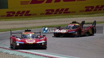 2024-04-19 - N° 50 FERRARI AF CORSE -ITA- Ferrari 499P - HY - WEC - 6 HOURS OF IMOLA - ENDURANCE - MOTORS