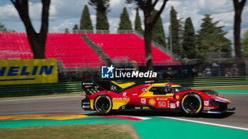 2024-04-19 - N° 50 FERRARI AF CORSE -ITA- Ferrari 499P - HY - WEC - 6 HOURS OF IMOLA - ENDURANCE - MOTORS