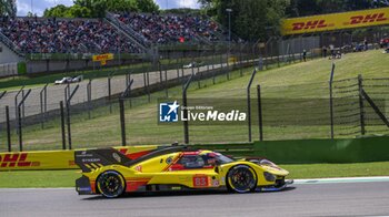 2024-04-19 - N° 83 AF CORSE -ITA- Ferrari 499P - HY - WEC - 6 HOURS OF IMOLA - ENDURANCE - MOTORS