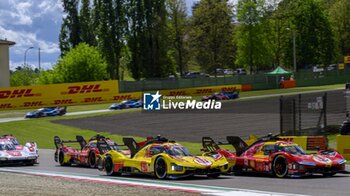 2024-04-19 - N° 83 AF CORSE -ITA- Ferrari 499P - HY - WEC - 6 HOURS OF IMOLA - ENDURANCE - MOTORS