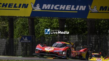 2024-04-19 - N° 51 FERRARI AF CORSE -ITA- Ferrari 499P - HY - WEC - 6 HOURS OF IMOLA - ENDURANCE - MOTORS