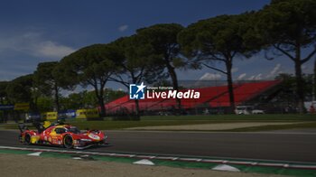 2024-04-19 - N° 51 FERRARI AF CORSE -ITA- Ferrari 499P - HY - WEC - 6 HOURS OF IMOLA - ENDURANCE - MOTORS