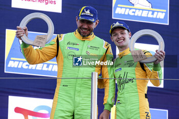 2024-04-13 - KOEN Rik (nld), Inter Europol Competition, Ligier JS P320 - Nissan, portrait and BUKHANTSOV Alexander (are), Inter Europe Competition, Ligier JS P320 - Nissan, portraitduring the 1st round of the 2024 Michelin Le Mans Cup on the Circuit de Barcelona-Catalunya from April 12 to 14, 2024 in Montmelo, Spain - AUTO - MLC 2024 - BARCELONA - ENDURANCE - MOTORS