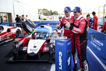 2024-04-13 - MOLLER Jens Reno (dnk), High Class Racing, Ligier JS P320 - Nissan, portrait and FOSTER Tommy (gbr), portrait during the 1st round of the 2024 Michelin Le Mans Cup on the Circuit de Barcelona-Catalunya from April 12 to 14, 2024 in Montmelo, Spain - AUTO - MLC 2024 - BARCELONA - ENDURANCE - MOTORS