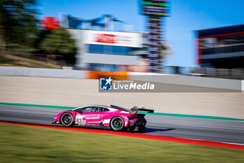 2024-04-13 - 83 MARTIN Célia (ger), GAILLARD Karen (swi), Iron Dames, Lamborghini Huracan GT3 Evo2, action during the 1st round of the 2024 Michelin Le Mans Cup on the Circuit de Barcelona-Catalunya from April 12 to 14, 2024 in Montmelo, Spain - AUTO - MLC 2024 - BARCELONA - ENDURANCE - MOTORS