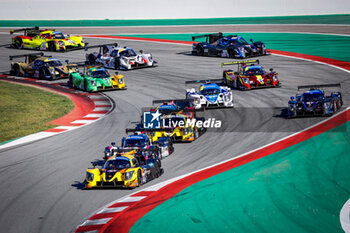 2024-04-13 - start of the race, depart, during the 1st round of the 2024 Michelin Le Mans Cup on the Circuit de Barcelona-Catalunya from April 12 to 14, 2024 in Montmelo, Spain - AUTO - MLC 2024 - BARCELONA - ENDURANCE - MOTORS