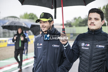 2024-04-18 - ROSSI Valentino (ita), Team WRT, BMW M4 GT3, portrait trackwalk during the 2024 6 Hours of Imola, 2nd round of the 2024 FIA World Endurance Championship, from April 18 to 21, 2024 on the Autodromo Internazionale Enzo e Dino Ferrari in Imola, Italy - FIA WEC - 6 HOURS OF IMOLA 2024 - ENDURANCE - MOTORS