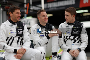 2024-04-18 - 94 DUVAL Loïc (fra), DI RESTA Paul (gbr), VANDOORNE Stoffel, Peugeot TotalEnergies, Peugeot 9x8 #94, Hypercar, portrait, during the 2024 6 Hours of Imola, 2nd round of the 2024 FIA World Endurance Championship, from April 18 to 21, 2024 on the Autodromo Internazionale Enzo e Dino Ferrari in Imola, Qatar - FIA WEC - 6 HOURS OF IMOLA 2024 - ENDURANCE - MOTORS