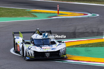 2024-04-19 - 93 JENSEN Mikkel (dnk), MULLER Nico (swi), VERGNE Jean-Eric (fra), Peugeot TotalEnergies, Peugeot 9x8 #93, Hypercar, action during the 2024 6 Hours of Imola, 2nd round of the 2024 FIA World Endurance Championship, from April 18 to 21, 2024 on the Autodromo Internazionale Enzo e Dino Ferrari in Imola - FIA WEC - 6 HOURS OF IMOLA 2024 - ENDURANCE - MOTORS