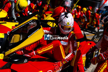 2024-04-19 - NIELSEN Nicklas (dnk), Ferrari AF Corse, Ferrari 499P, portrait during the 2024 6 Hours of Imola, 2nd round of the 2024 FIA World Endurance Championship, from April 18 to 21, 2024 on the Autodromo Internazionale Enzo e Dino Ferrari in Imola, Qatar - FIA WEC - 6 HOURS OF IMOLA 2024 - ENDURANCE - MOTORS