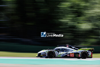 2024-04-19 - 93 JENSEN Mikkel (dnk), MULLER Nico (swi), VERGNE Jean-Eric (fra), Peugeot TotalEnergies, Peugeot 9x8 #93, Hypercar, action during the 2024 6 Hours of Imola, 2nd round of the 2024 FIA World Endurance Championship, from April 18 to 21, 2024 on the Autodromo Internazionale Enzo e Dino Ferrari in Imola, Italy - FIA WEC - 6 HOURS OF IMOLA 2024 - ENDURANCE - MOTORS