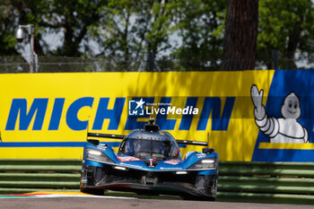 2024-04-19 - 35 MILESI Charles (fra), GOUNON Jules (fra), CHATIN Paul-Loup (fra), Alpine Endurance Team #35, Alpine A424, Hypercar, action during the 2024 6 Hours of Imola, 2nd round of the 2024 FIA World Endurance Championship, from April 18 to 21, 2024 on the Autodromo Internazionale Enzo e Dino Ferrari in Imola, Qatar - FIA WEC - 6 HOURS OF IMOLA 2024 - ENDURANCE - MOTORS