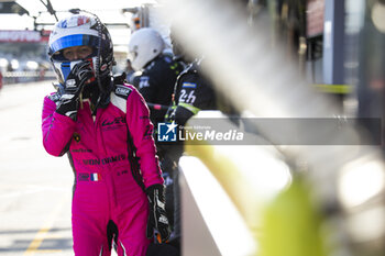 2024-04-19 - PIN Doriane (fra), Iron Dames, Lamborghini Huracan GT3 Evo2, portrait during the 2024 6 Hours of Imola, 2nd round of the 2024 FIA World Endurance Championship, from April 18 to 21, 2024 on the Autodromo Internazionale Enzo e Dino Ferrari in Imola - FIA WEC - 6 HOURS OF IMOLA 2024 - ENDURANCE - MOTORS