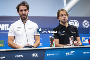 2024-04-19 - VERGNE Jean-Eric (fra), Peugeot TotalEnergies, Peugeot 9x8, portrait at the press conference during the 2024 6 Hours of Imola, 2nd round of the 2024 FIA World Endurance Championship, from April 18 to 21, 2024 on the Autodromo Internazionale Enzo e Dino Ferrari in Imola - FIA WEC - 6 HOURS OF IMOLA 2024 - ENDURANCE - MOTORS