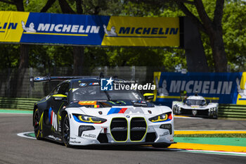 2024-04-19 - 46 MARTIN Maxime (bel), ROSSI Valentino (ita), AL HARTHY Ahmad (omn) Team WRT, BMW M4 GT3 #46, LM GT3, action during the 2024 6 Hours of Imola, 2nd round of the 2024 FIA World Endurance Championship, from April 18 to 21, 2024 on the Autodromo Internazionale Enzo e Dino Ferrari in Imola - FIA WEC - 6 HOURS OF IMOLA 2024 - ENDURANCE - MOTORS