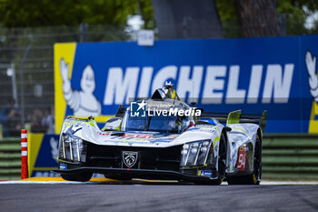 2024-04-19 - 94 DUVAL Loïc (fra), DI RESTA Paul (gbr), VANDOORNE Stoffel, Peugeot TotalEnergies, Peugeot 9x8 #94, Hypercar, action during the 2024 6 Hours of Imola, 2nd round of the 2024 FIA World Endurance Championship, from April 18 to 21, 2024 on the Autodromo Internazionale Enzo e Dino Ferrari in Imola - FIA WEC - 6 HOURS OF IMOLA 2024 - ENDURANCE - MOTORS
