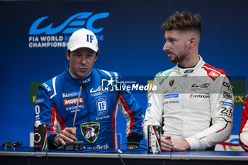2024-04-19 - VERNAY Jean-Karl (fra), Isotta Fraschini, Isotta Fraschini Tipo6-C, portrait at the press conference during the 2024 6 Hours of Imola, 2nd round of the 2024 FIA World Endurance Championship, from April 18 to 21, 2024 on the Autodromo Internazionale Enzo e Dino Ferrari in Imola - FIA WEC - 6 HOURS OF IMOLA 2024 - ENDURANCE - MOTORS