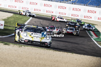 2024-04-19 - 92 MALYKHIN Aliaksandr (kna), STURM Joel (ger), BACHLER Klaus (aut), Manthey Purerxcing, Porsche 911 GT3 R #91, LM GT3, action during the 2024 6 Hours of Imola, 2nd round of the 2024 FIA World Endurance Championship, from April 18 to 21, 2024 on the Autodromo Internazionale Enzo e Dino Ferrari in Imola, Italy - FIA WEC - 6 HOURS OF IMOLA 2024 - ENDURANCE - MOTORS