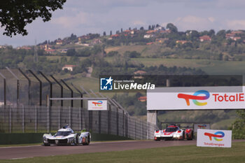 2024-04-19 - #94 Paul Di Resta, Loic Duval, Stoffel Vandoorne Of The Team Peugeot Totalenergies, Peugeot 9X8, Hypercar ,They Face The Free Practice 3,During Fia World Endurance Championship WEC 6 Hours Of Imola Italy 2024 20 April , Imola , Italy - FIA WORLD ENDURANCE  CHAMPIONSHIP WEC 6 HOURS OF IMOLA  ITALY 2024  - ENDURANCE - MOTORS