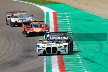 2024-04-19 - #46 Ahmad Al Harthy, Valentino Rossi, Maxime Martin Of The Team Wrt, Bmw M4,They Face The Free Practice 3,During Fia World Endurance Championship WEC 6 Hours Of Imola Italy 2024 20 April , Imola , Italy - FIA WORLD ENDURANCE  CHAMPIONSHIP WEC 6 HOURS OF IMOLA  ITALY 2024  - ENDURANCE - MOTORS