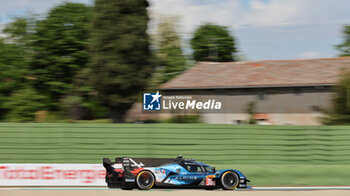 2024-04-19 - #36 Nicolas Lapierre, Mick Schumacher, Matthieu Vaxiviere Of The Team Alpine Endurance Team, Alpine A424, Hypercar ,They Face The Free Practice 3,During Fia World Endurance Championship WEC 6 Hours Of Imola Italy 2024 20 April , Imola , Italy - FIA WORLD ENDURANCE  CHAMPIONSHIP WEC 6 HOURS OF IMOLA  ITALY 2024  - ENDURANCE - MOTORS
