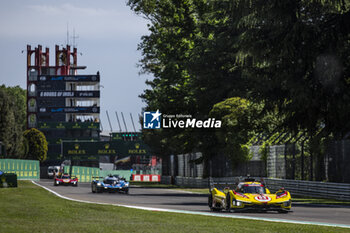 2024-04-20 - 83 KUBICA Robert (pol), SHWARTZMAN Robert (isr), YE Yifei (chn), AF Corse, Ferrari 499P #83, Hypercar, action during the 2024 6 Hours of Imola, 2nd round of the 2024 FIA World Endurance Championship, from April 18 to 21, 2024 on the Autodromo Internazionale Enzo e Dino Ferrari in Imola - FIA WEC - 6 HOURS OF IMOLA 2024 - ENDURANCE - MOTORS
