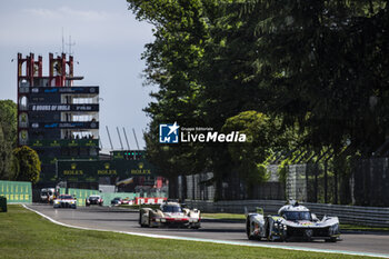 2024-04-20 - 94 DUVAL Loïc (fra), DI RESTA Paul (gbr), VANDOORNE Stoffel, Peugeot TotalEnergies, Peugeot 9x8 #94, Hypercar, action during the 2024 6 Hours of Imola, 2nd round of the 2024 FIA World Endurance Championship, from April 18 to 21, 2024 on the Autodromo Internazionale Enzo e Dino Ferrari in Imola - FIA WEC - 6 HOURS OF IMOLA 2024 - ENDURANCE - MOTORS