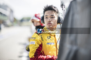 2024-04-20 - YE Yifei (chn), AF Corse, Ferrari 499P, portrait during the 2024 6 Hours of Imola, 2nd round of the 2024 FIA World Endurance Championship, from April 18 to 21, 2024 on the Autodromo Internazionale Enzo e Dino Ferrari in Imola, Italy - FIA WEC - 6 HOURS OF IMOLA 2024 - ENDURANCE - MOTORS