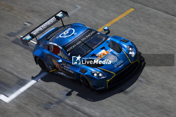 2024-04-20 - 27 JAMES Ian (usa), MANCINELLI Daniel (ita), RIBERAS Alex (spa), Heart of Racing Team, Aston Martin Vantage GT3 #27, LM GT3, action during the 2024 6 Hours of Imola, 2nd round of the 2024 FIA World Endurance Championship, from April 18 to 21, 2024 on the Autodromo Internazionale Enzo e Dino Ferrari in Imola - FIA WEC - 6 HOURS OF IMOLA 2024 - ENDURANCE - MOTORS