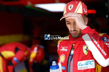 2024-04-20 - MOLINA Miguel (spa), Ferrari AF Corse, Ferrari 499P, portrait, during the 2024 6 Hours of Imola, 2nd round of the 2024 FIA World Endurance Championship, from April 18 to 21, 2024 on the Autodromo Internazionale Enzo e Dino Ferrari in Imola, Qatar - FIA WEC - 6 HOURS OF IMOLA 2024 - ENDURANCE - MOTORS