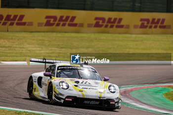 2024-04-20 - 92 MALYKHIN Aliaksandr (kna), STURM Joel (ger), BACHLER Klaus (aut), Manthey Purerxcing, Porsche 911 GT3 R #91, LM GT3, action during the 2024 6 Hours of Imola, 2nd round of the 2024 FIA World Endurance Championship, from April 18 to 21, 2024 on the Autodromo Internazionale Enzo e Dino Ferrari in Imola, Italy - FIA WEC - 6 HOURS OF IMOLA 2024 - ENDURANCE - MOTORS