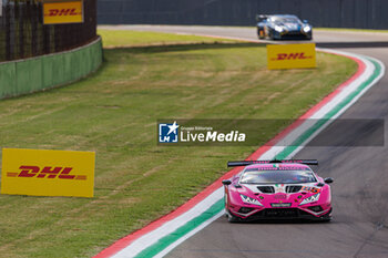 2024-04-20 - 85 BOVY Sarah (bel), PIN Doriane (fra), GATTING Michelle (dnk), Iron Dames, Lamborghini Huracan GT3 Evo2 #85, LM GT3, action during the 2024 6 Hours of Imola, 2nd round of the 2024 FIA World Endurance Championship, from April 18 to 21, 2024 on the Autodromo Internazionale Enzo e Dino Ferrari in Imola, Italy - FIA WEC - 6 HOURS OF IMOLA 2024 - ENDURANCE - MOTORS