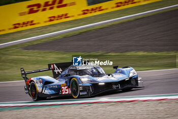 2024-04-20 - 35 MILESI Charles (fra), GOUNON Jules (and), CHATIN Paul-Loup (fra), Alpine Endurance Team #35, Alpine A424, Hypercar, action during the 2024 6 Hours of Imola, 2nd round of the 2024 FIA World Endurance Championship, from April 18 to 21, 2024 on the Autodromo Internazionale Enzo e Dino Ferrari in Imola - FIA WEC - 6 HOURS OF IMOLA 2024 - ENDURANCE - MOTORS