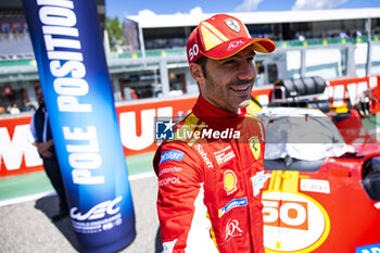 2024-04-21 - MOLINA Miguel (spa), Ferrari AF Corse, Ferrari 499P, portrait during the 2024 6 Hours of Imola, 2nd round of the 2024 FIA World Endurance Championship, from April 18 to 21, 2024 on the Autodromo Internazionale Enzo e Dino Ferrari in Imola - FIA WEC - 6 HOURS OF IMOLA 2024 - ENDURANCE - MOTORS