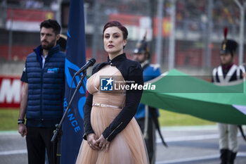 2024-04-21 - National Anthem during the 2024 6 Hours of Imola, 2nd round of the 2024 FIA World Endurance Championship, from April 18 to 21, 2024 on the Autodromo Internazionale Enzo e Dino Ferrari in Imola - FIA WEC - 6 HOURS OF IMOLA 2024 - ENDURANCE - MOTORS