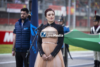 21/04/2024 - National Anthem during the 2024 6 Hours of Imola, 2nd round of the 2024 FIA World Endurance Championship, from April 18 to 21, 2024 on the Autodromo Internazionale Enzo e Dino Ferrari in Imola - FIA WEC - 6 HOURS OF IMOLA 2024 - ENDURANCE - MOTORI