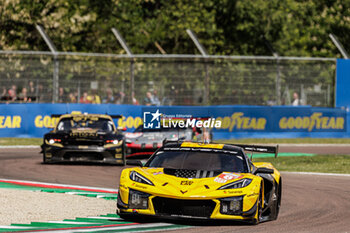 21/04/2024 - 81 EASTWOOD Charlie (irl), ANDRADE Rui (ang), VAN ROMPUY Tom (bel), TF Sport, Corvette Z06 GT3.R #81, LM GT3, action during the 2024 6 Hours of Imola, 2nd round of the 2024 FIA World Endurance Championship, from April 18 to 21, 2024 on the Autodromo Internazionale Enzo e Dino Ferrari in Imola, Italy - FIA WEC - 6 HOURS OF IMOLA 2024 - ENDURANCE - MOTORI