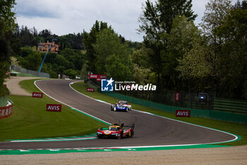 2024-04-21 - 50 FUOCO Antonio (ita), MOLINA Miguel (spa), NIELSEN Nicklas (dnk), Ferrari AF Corse, Ferrari 499P #50, Hypercar, action during the 2024 6 Hours of Imola, 2nd round of the 2024 FIA World Endurance Championship, from April 18 to 21, 2024 on the Autodromo Internazionale Enzo e Dino Ferrari in Imola, Italy - FIA WEC - 6 HOURS OF IMOLA 2024 - ENDURANCE - MOTORS