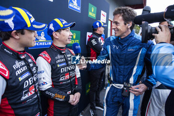 2024-04-21 - 07 CONWAY Mike (gbr), KOBAYASHI Kamui (jpn), DE VRIES Nyck (nld), Toyota Gazoo Racing, Toyota GR010 - Hybrid #07, Hypercar, interview during the 2024 6 Hours of Imola, 2nd round of the 2024 FIA World Endurance Championship, from April 18 to 21, 2024 on the Autodromo Internazionale Enzo e Dino Ferrari in Imola - FIA WEC - 6 HOURS OF IMOLA 2024 - ENDURANCE - MOTORS