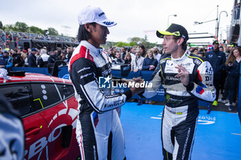2024-04-21 - GELAEL Sean (ind), Team WRT, BMW M4 GT3, ROSSI Valentino (ita), Team WRT, BMW M4 GT3, portrait during the 2024 6 Hours of Imola, 2nd round of the 2024 FIA World Endurance Championship, from April 18 to 21, 2024 on the Autodromo Internazionale Enzo e Dino Ferrari in Imola - FIA WEC - 6 HOURS OF IMOLA 2024 - ENDURANCE - MOTORS